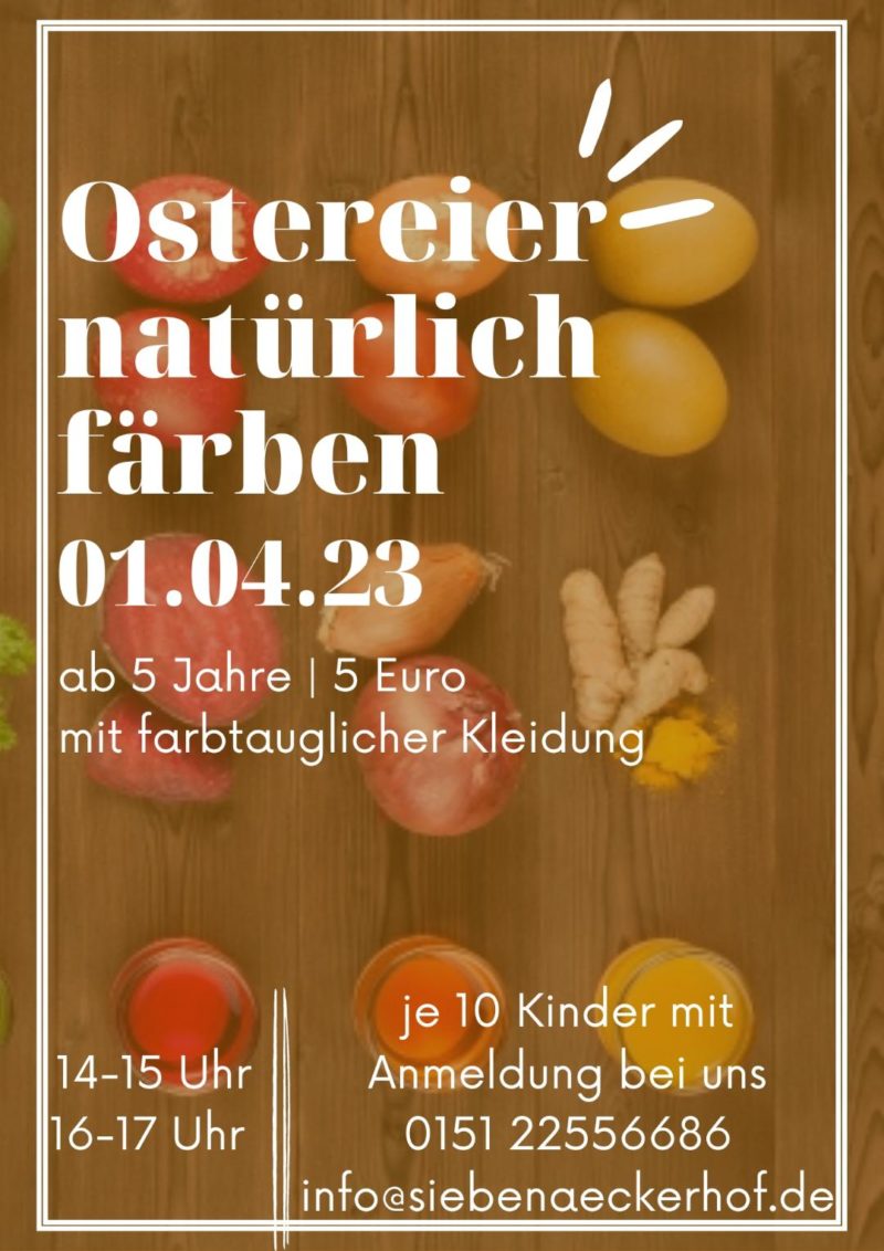 Ostereier natürlich färben – Bündnis 90 / Die Grünen