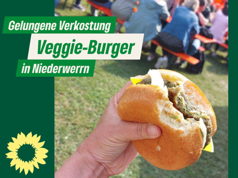 Veggie-Burger in Niederwerrn