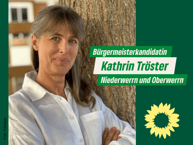 Bürgermeisterkandidatin Kathrin Tröster: „Zukunft gestalten – lokal und mutig“