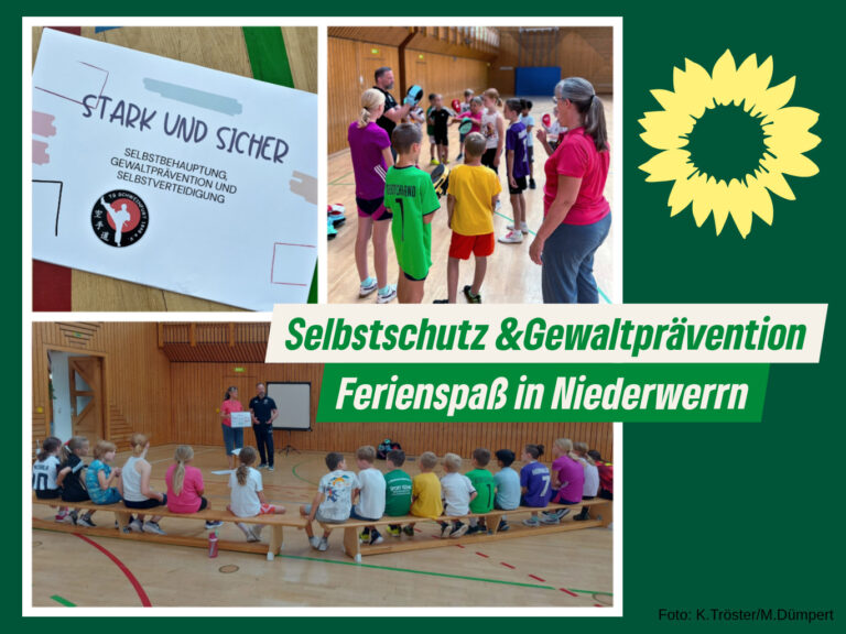 Grüner Ferienspaß 2026: Selbstschutz und Gewaltprävention für Kinder